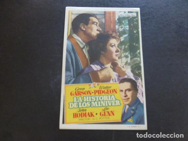 Cine: LA HISTORIA DE LOS MINIVER PROGRAMA DE MANO SIN PUBLICIDAD - Foto 1