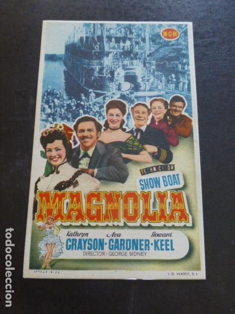 Cine: MAGNOLIA PROGRAMA DE MANO SIN PUBLICIDAD - Foto 1