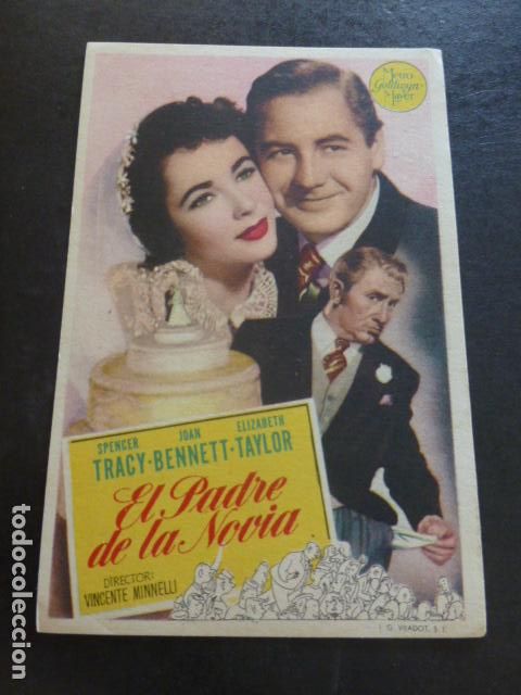 Cine: EL PADRE DE LA NOVIA PROGRAMA DE MANO SIN PUBLICIDAD - Foto 1
