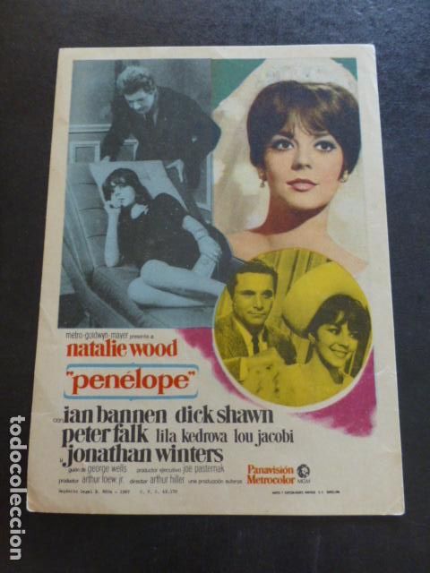 Cine: PENELOPE PROGRAMA DE MANO SIN PUBLICIDAD - Foto 1