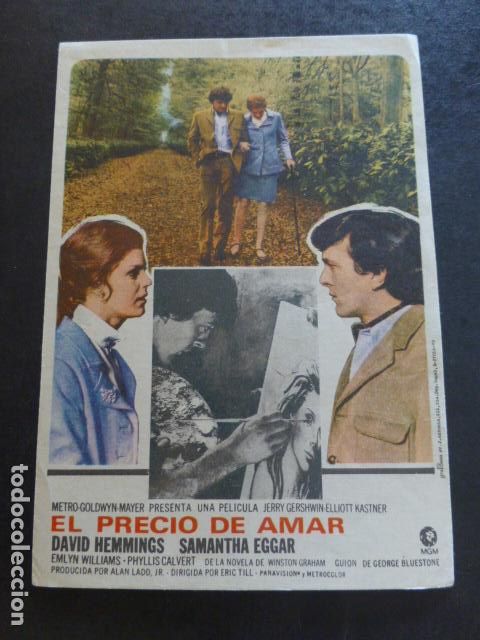 Cine: EL PRECIO DE AMAR PROGRAMA DE MANO SIN PUBLICIDAD - Foto 1