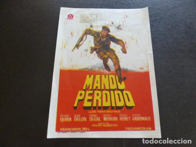 Cine: MANDO PERDIDO PROGRAMA DE MANO SIN PUBLICIDAD - Foto 1