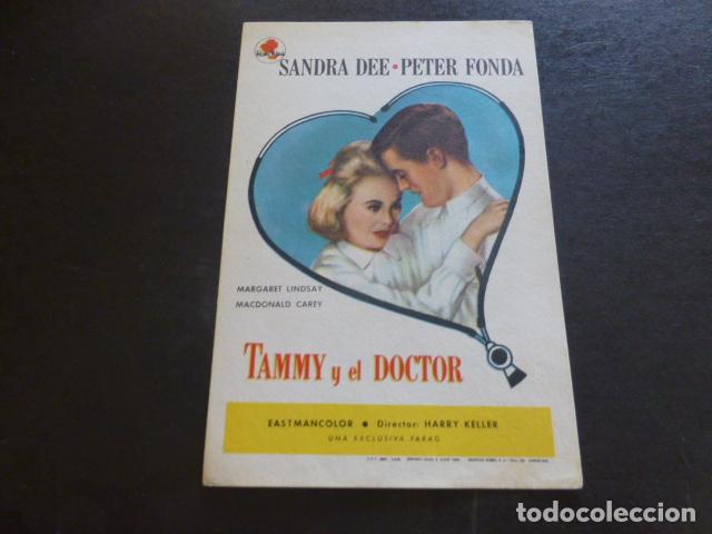Cine: TAMMY Y EL DOCTOR PROGRAMA DE MANO SIN PUBLICIDAD - Foto 1