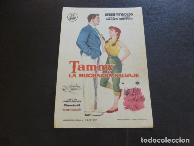 Cine: TAMMY LA MUCHACHA SALVAJE PROGRAMA DE MANO SIN PUBLICIDAD - Foto 1