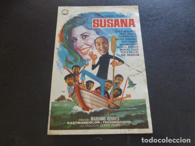 Cine: SUSANA PROGRAMA DE MANO SIN PUBLICIDAD - Foto 1