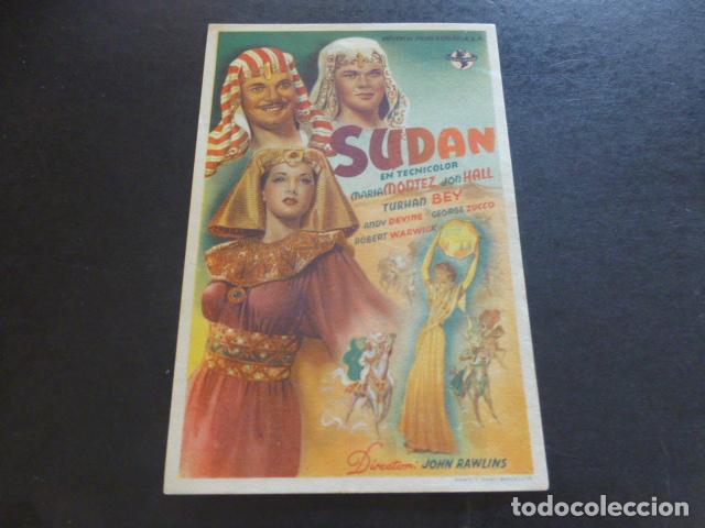 Cine: SUDAN PROGRAMA DE MANO SIN PUBLICIDAD - Foto 1
