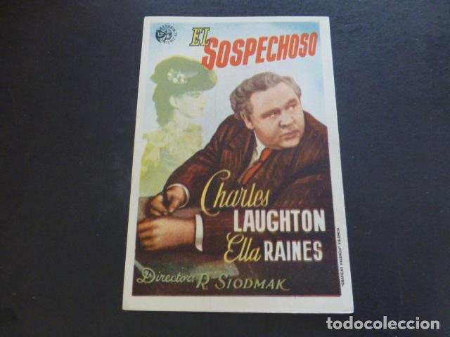 Cine: EL SOSPECHOSO PROGRAMA DE MANO SIN PUBLICIDAD - Foto 1
