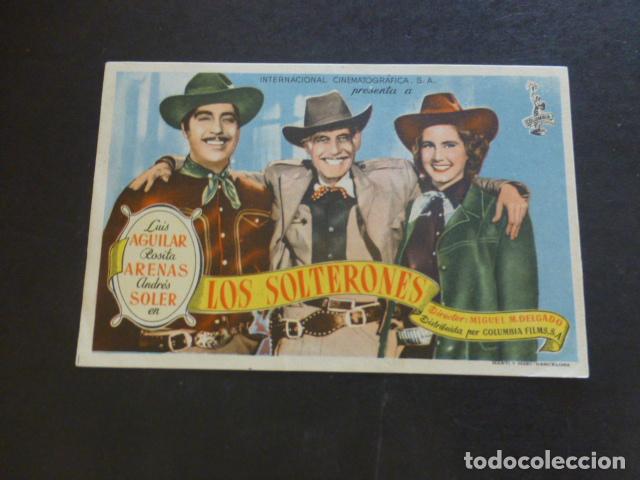 Cine: LOS SOLTERONES PROGRAMA DE MANO SIN PUBLICIDAD - Foto 1