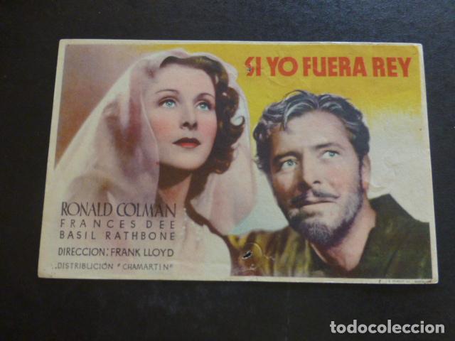 Cine: SI YO FUERA REY PROGRAMA DE MANO SIN PUBLICIDAD - Foto 1