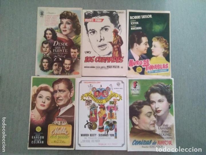 Cine: LOTE PROGRAMAS DE CINE - Foto 1