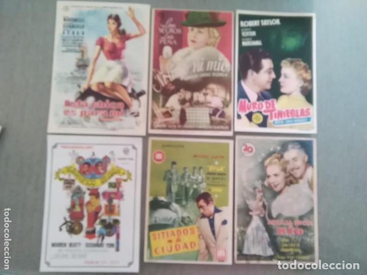 Cine: LOTE PROGRAMAS DE CINE - Foto 1