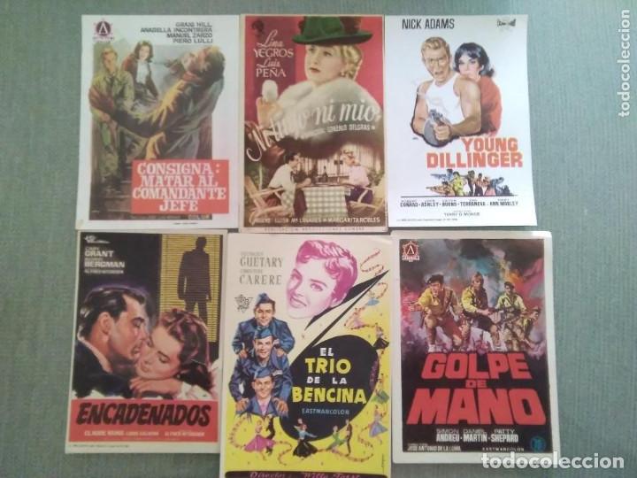 Cine: LOTE PROGRAMAS DE CINE - Foto 1