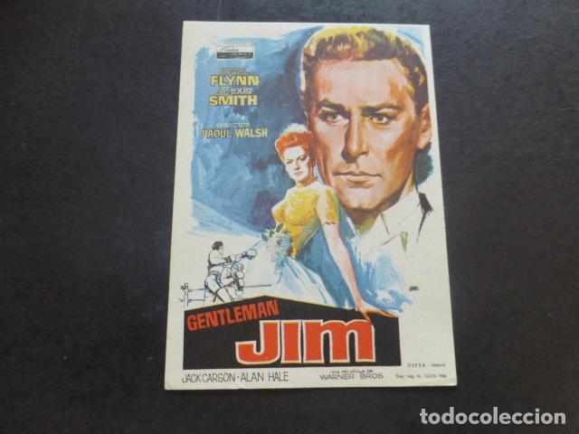 Cine: GENTLEMAN JIM PROGRAMA DE MANO SIN PUBLICIDAD - Foto 1