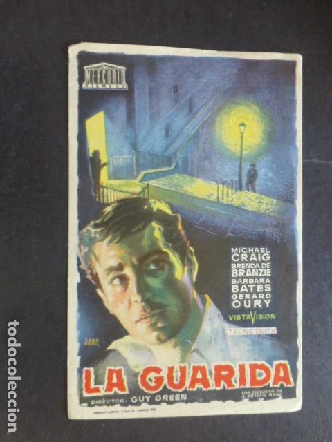 Cine: LA GUARIDA PROGRAMA DE MANO SIN PUBLICIDAD - Foto 1