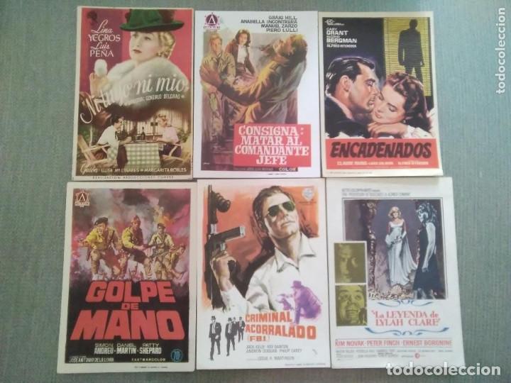 Cine: LOTE PROGRAMAS DE CINE - Foto 1