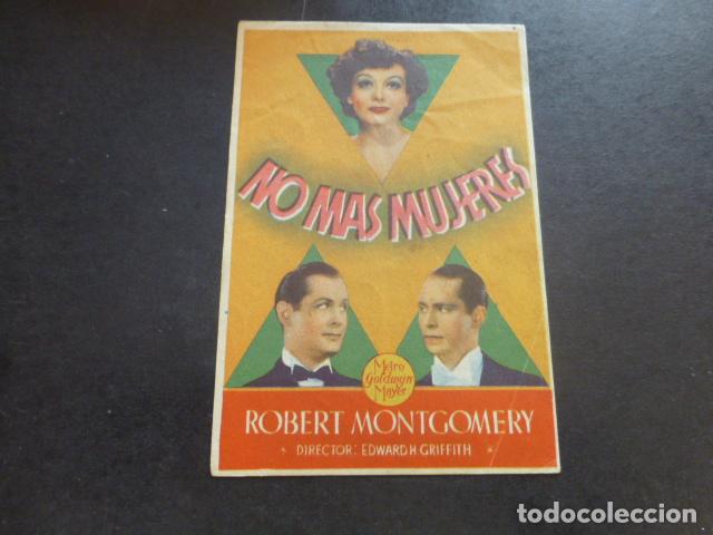 Cine: NO MAS MUJERES PROGRAMA DE MANO SIN PUBLICIDAD - Foto 1