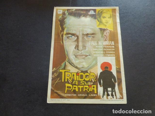 Cine: TRAIDOR A SU PATRIA PROGRAMA DE MANO SIN PUBLICIDAD - Foto 1