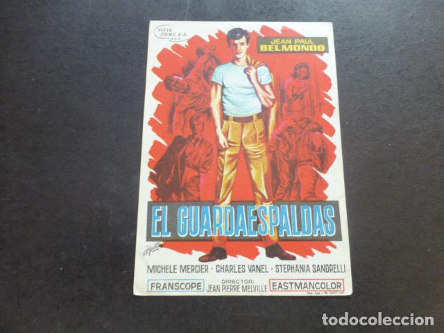 Cine: EL GUARDAESPALDAS PROGRAMA DE MANO SIN PUBLICIDAD - Foto 1