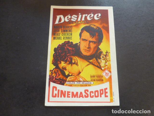 Cine: DESIREE PROGRAMA DE MANO SIN PUBLICIDAD - Foto 1