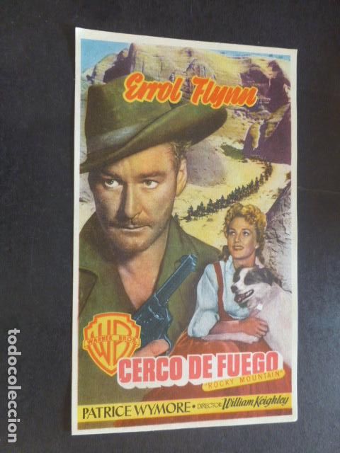 Cine: CERCO DE FUEGO PROGRAMA DE MANO SIN PUBLICIDAD - Foto 1