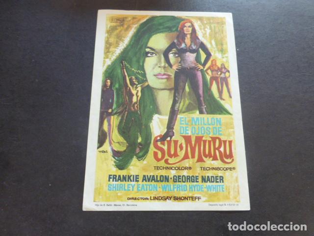 Cine: EL MILLON DE OJOS DE SU MURU PROGRAMA DE MANO SIN PUBLICIDAD - Foto 1