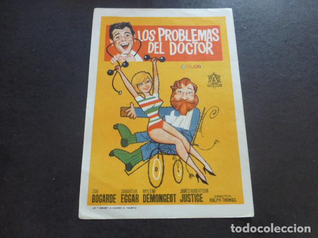 Cine: LOS PROBLEMAS DEL DOCTOR PROGRAMA DE MANO SIN PUBLICIDAD - Foto 1