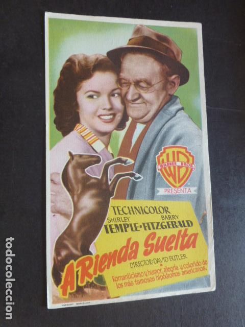 Cine: A RIENDA SUELTA PROGRAMA DE MANO SIN PUBLICIDAD - Foto 1