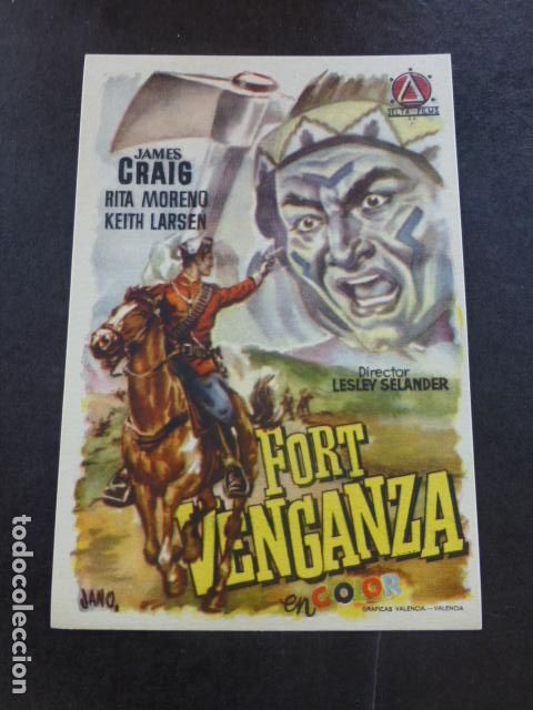 Cine: FORT VENGANZA PROGRAMA DE MANO SIN PUBLICIDAD - Foto 1