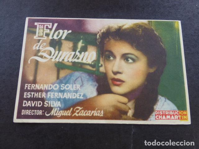 Cine: FLOR DE DURAZNO PROGRAMA DE MANO SIN PUBLICIDAD - Foto 1