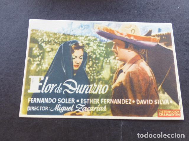 Cine: FLOR DE DURAZNO PROGRAMA DE MANO SIN PUBLICIDAD - Foto 1