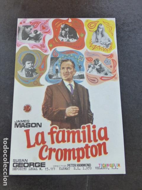Cine: LA FAMILIA CROMPTON PROGRAMA DE MANO SIN PUBLICIDAD - Foto 1