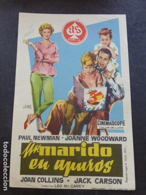 Cine: UN MARIDO EN APUROS PROGRAMA DE MANO SIN PUBLICIDAD - Foto 1