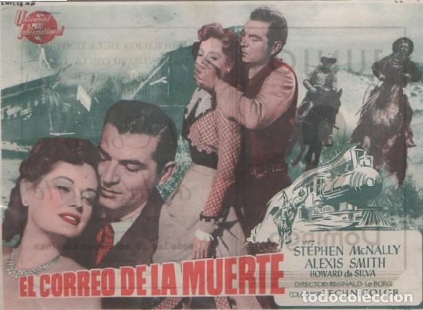 Cine: PROGRAMA DE CINE: EL CORREO DE LA MUERTE PC-5962 - Foto 1
