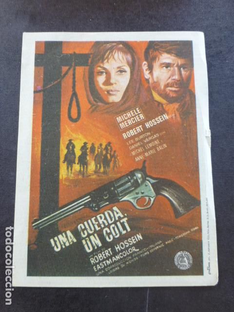 Cine: UNA CUERDA, UN COLT PROGRAMA DE MANO SIN PUBLICIDAD - Foto 1
