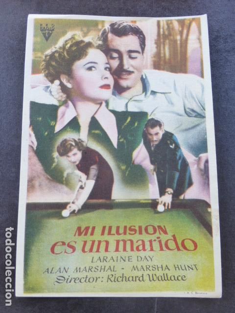 Cine: MI ILUSION ES UN MARIDO PROGRAMA DE MANO SIN PUBLICIDAD - Foto 1