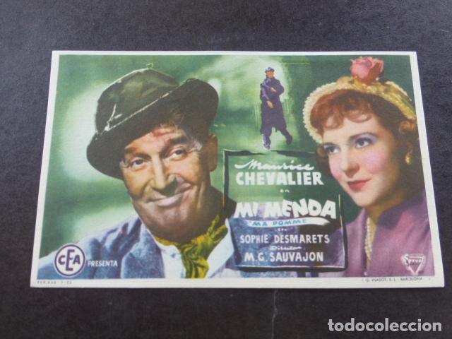 Cine: MI MENDA PROGRAMA DE MANO SIN PUBLICIDAD - Foto 1