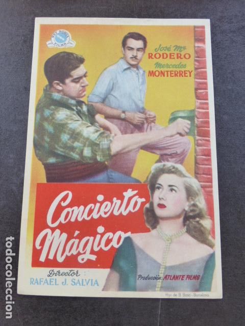 Cine: CONCIERTO MAGICO PROGRAMA DE MANO SIN PUBLICIDAD - Foto 1