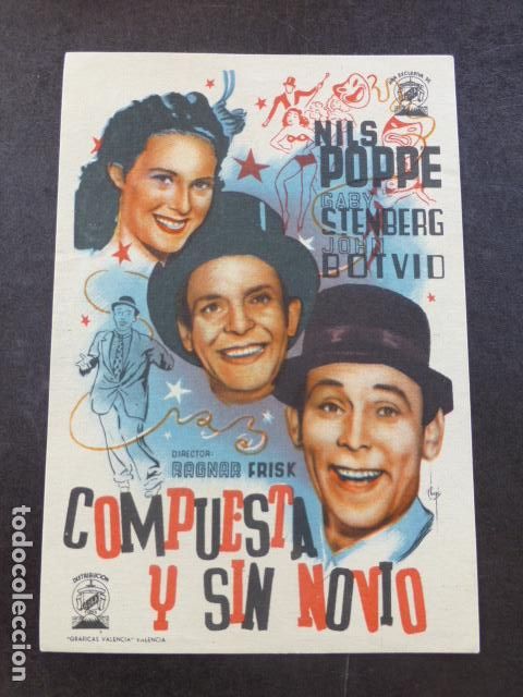 Cine: COMPUESTA Y SIN NOVIO PROGRAMA DE MANO SIN PUBLICIDAD - Foto 1