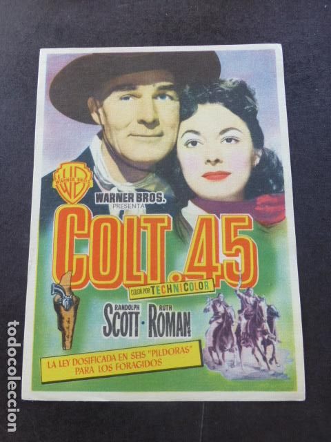 Cine: COLT 45 PROGRAMA DE MANO SIN PUBLICIDAD - Foto 1
