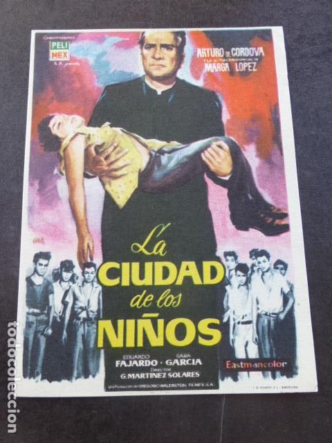 Cine: LA CIUDAD DE LOS NI&Ntilde;OS PROGRAMA DE MANO SIN PUBLICIDAD - Foto 1