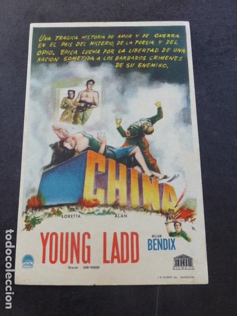 Cine: CHINA YOUNG LADD PROGRAMA DE MANO SIN PUBLICIDAD - Foto 1