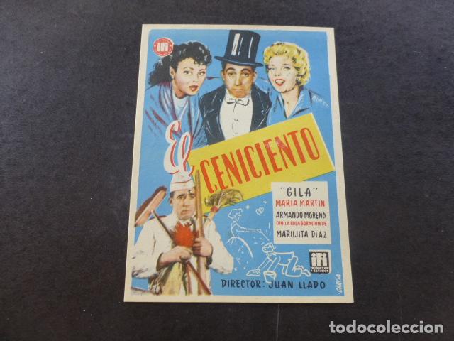Cine: EL CENICIENTO PROGRAMA DE MANO SIN PUBLICIDAD - Foto 1
