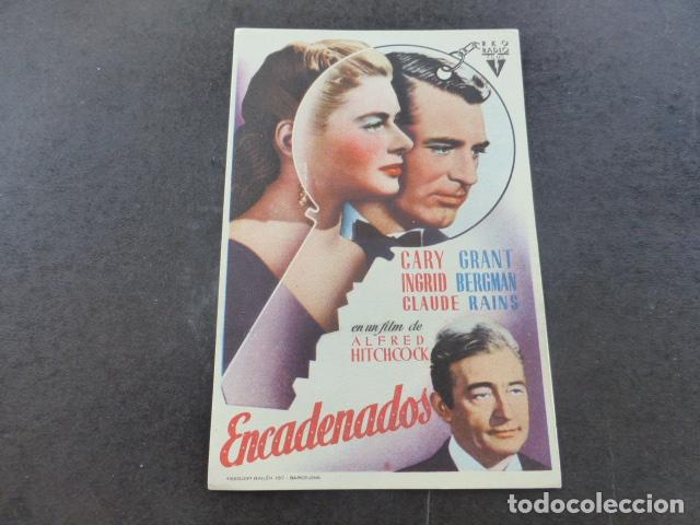 Cine: ENCADENADOS PROGRAMA DE MANO SIN PUBLICIDAD - Foto 1