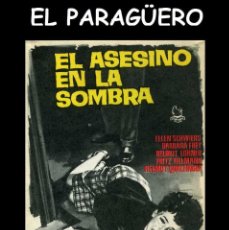 Cine: FOLLETO DE MANO ORIGINAL AÑO 1961 EL ASESINO EN LA SOMBRA. Lote 359684775