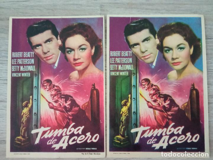 Cine: TUMBA DE ACERO, ROBERT BEATTY, SOLIG&Oacute;, VARIANTE COLOR