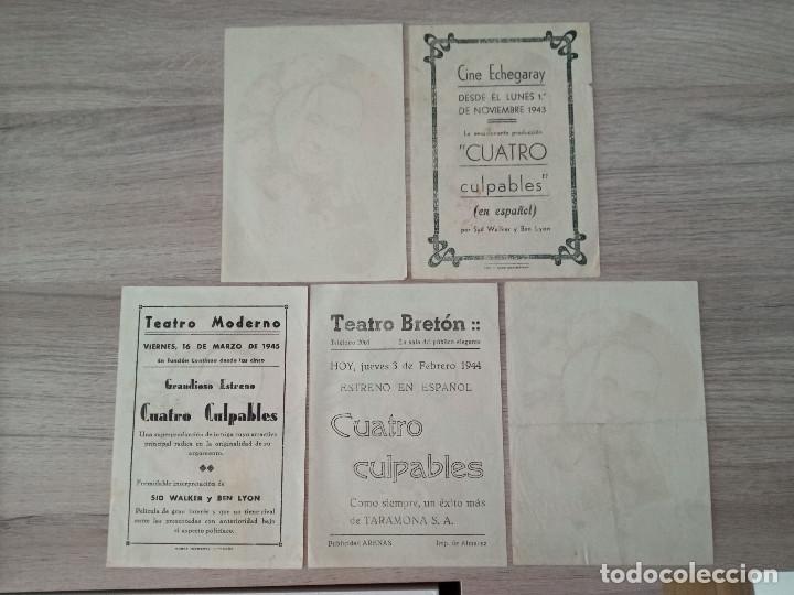 Cine: CUATRO CULPABLES, VARIANTE DISTRIBUIDORA - Foto 2