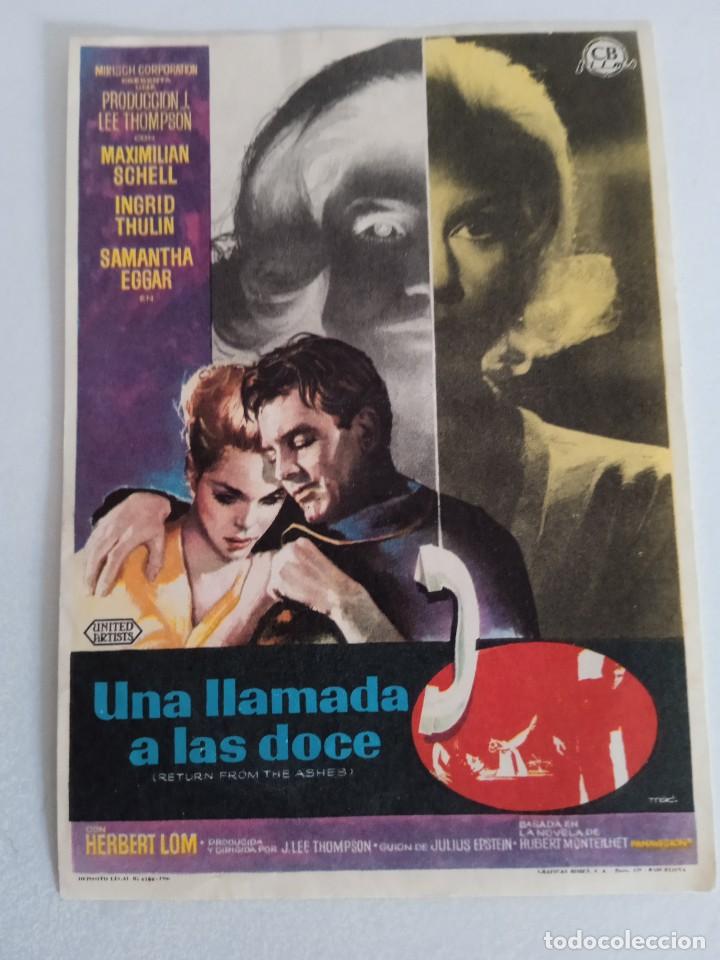 Cine: Una llamada a las doce - Foto 1