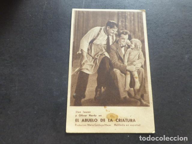 Cine: EL ABUELO DE LA CRIATURA PROGRAMA DE MANO SIN PUBLICIDAD - Foto 1