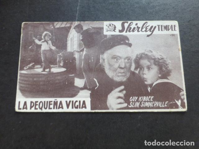 Cine: LA PEQUE&Ntilde;A VIGIA PROGRAMA DE MANO SIN PUBLICIDAD - Foto 1
