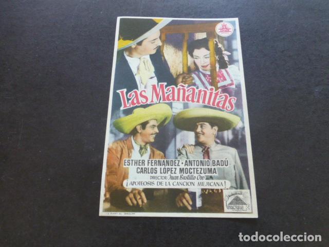 Cine: LAS MA&Ntilde;ANITAS PROGRAMA DE MANO SIN PUBLICIDAD - Foto 1
